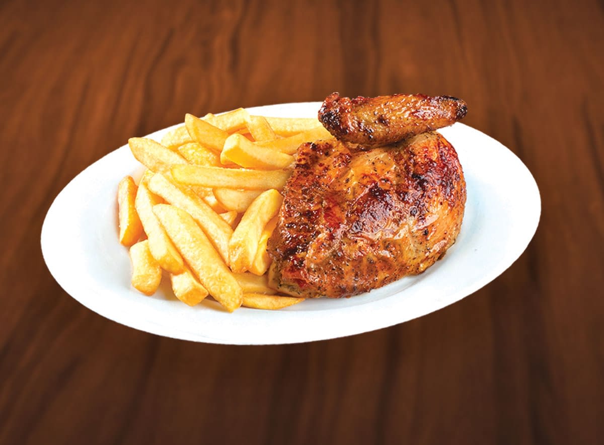 Quarter Of Pollo A La Brasa Combo Norkys 2 Restaurant And Pollos A La Brasa
